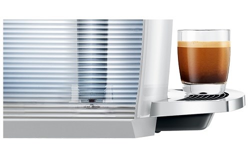 Jura E8 Piano White design